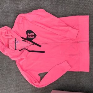 Vintage Victoria's Secret PINK Zip up Hoodie Size S